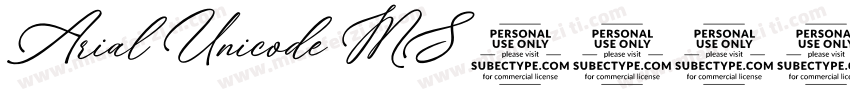 Arial Unicode MS 1579字体转换